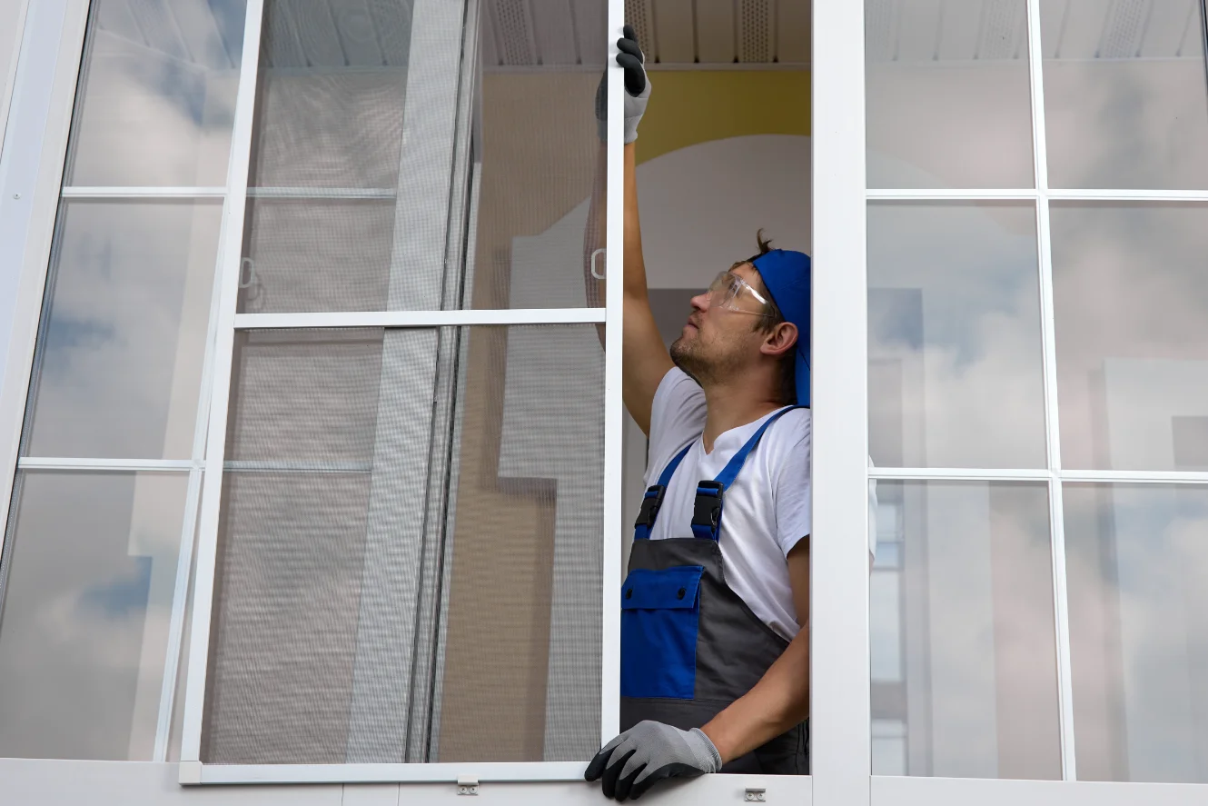 Professional window maintenance service